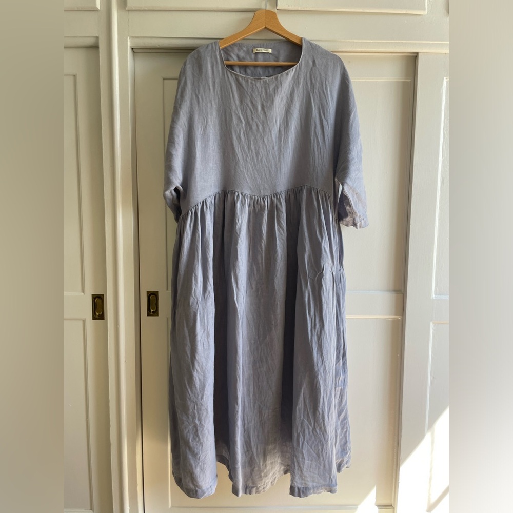 Black Crane Tradi Dress in Periwinkle